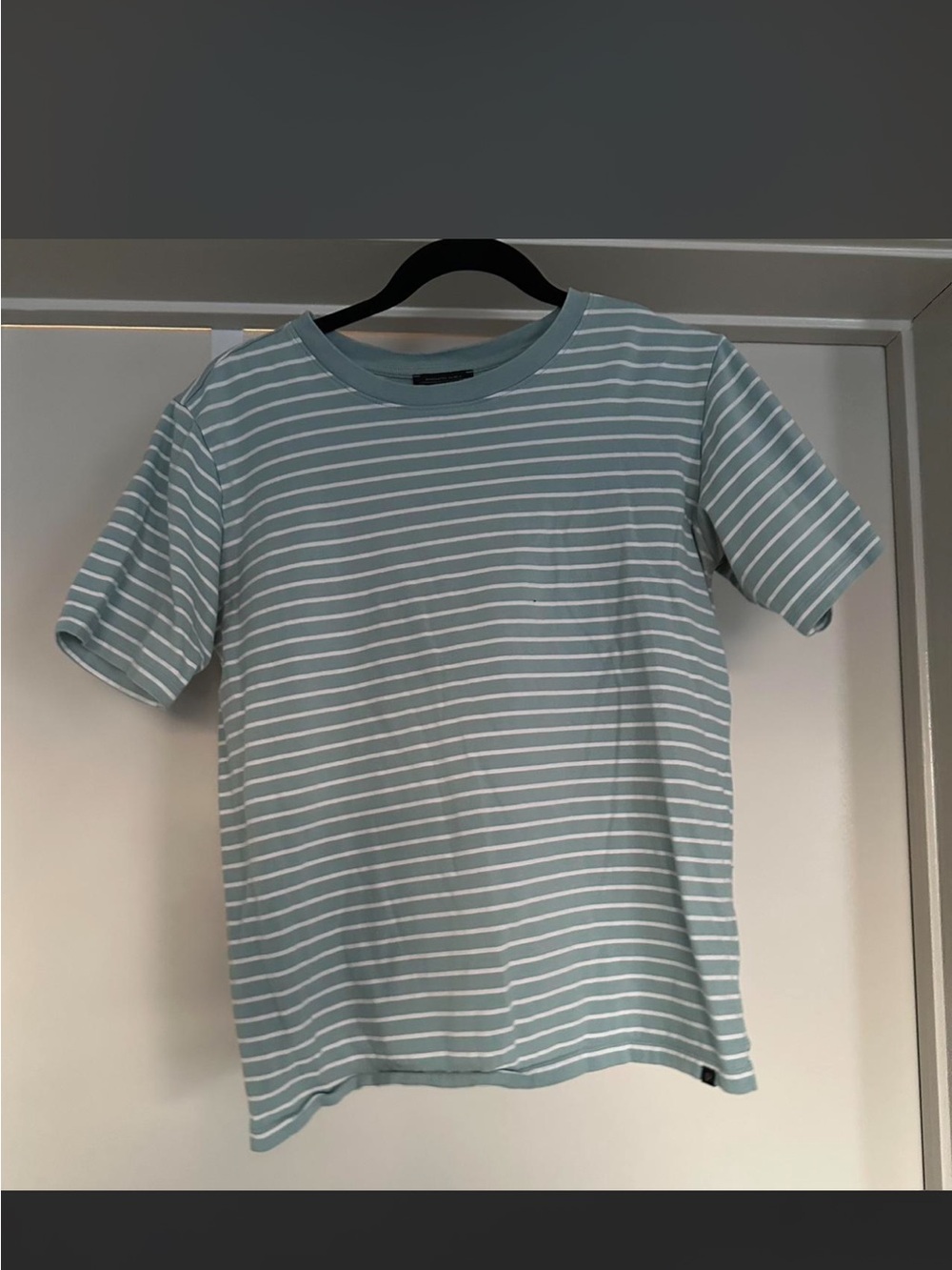 Pendleton Light Blue & White Striped Tee